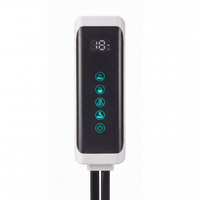 Control unit with intensity and mode buttons